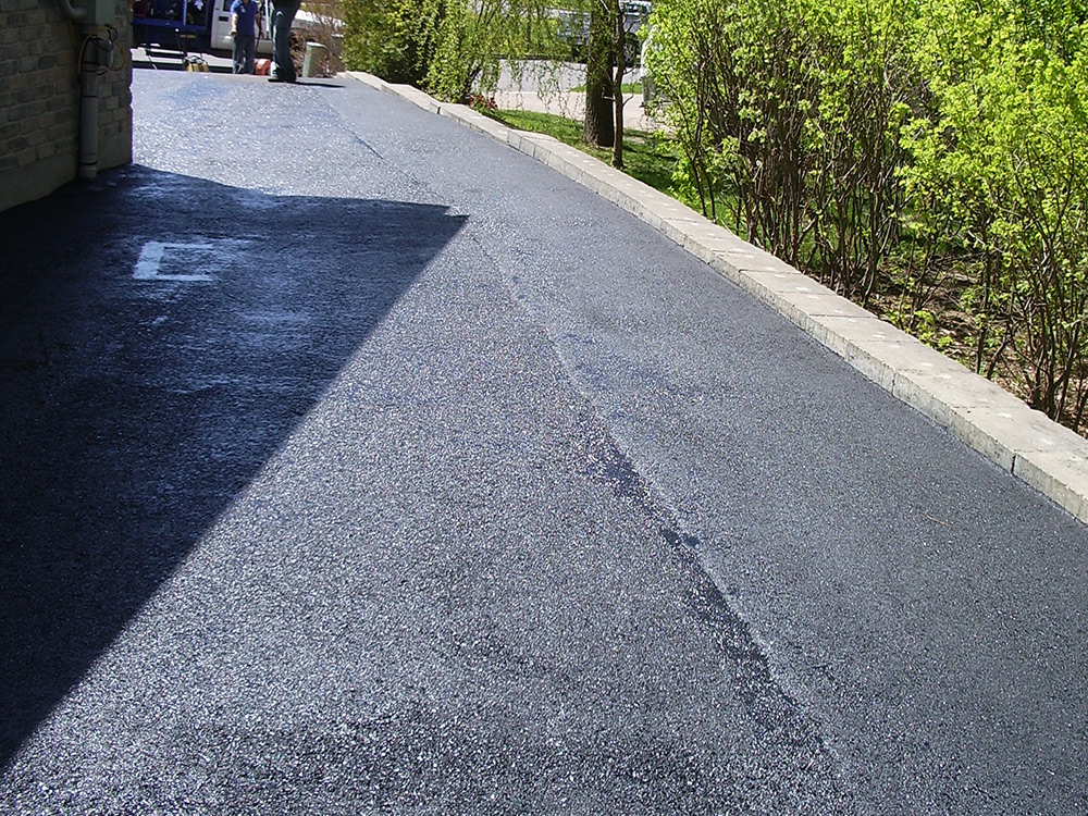 Asphalt Repair and Sealing After Picture